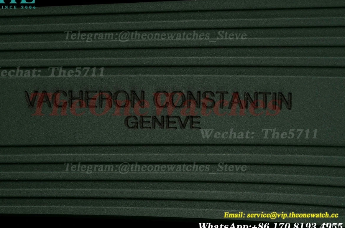 Overseas 5520V RU Dial 8F A7750 Green 41mm SS Mod 0309